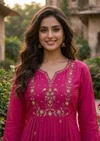 Adrija By Vitara Chanderi Jacquard Size Combo Kurtis Set 
